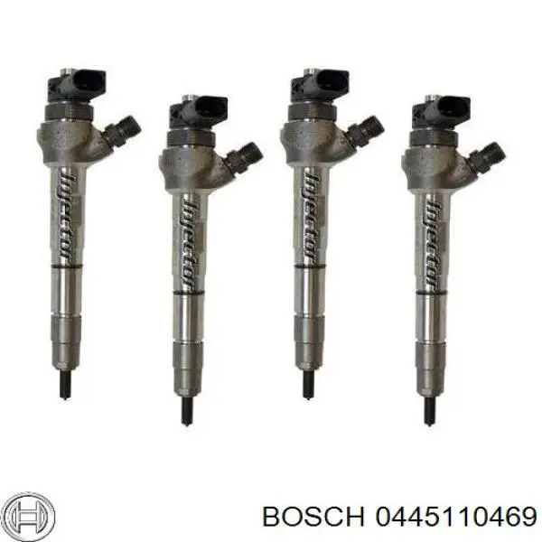 0445110469 Bosch inyector de combustible