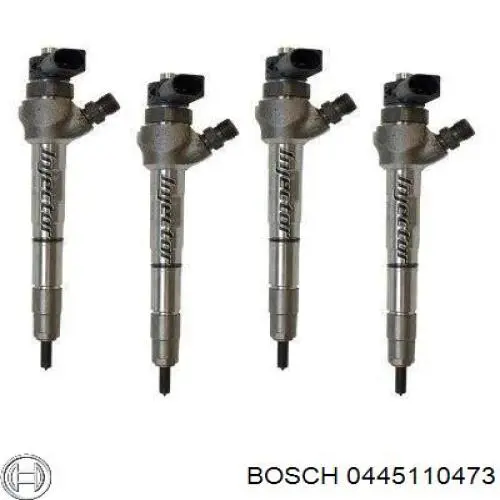 0445110473 Bosch inyector de combustible