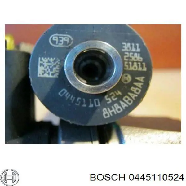 0445110524 Bosch inyector de combustible