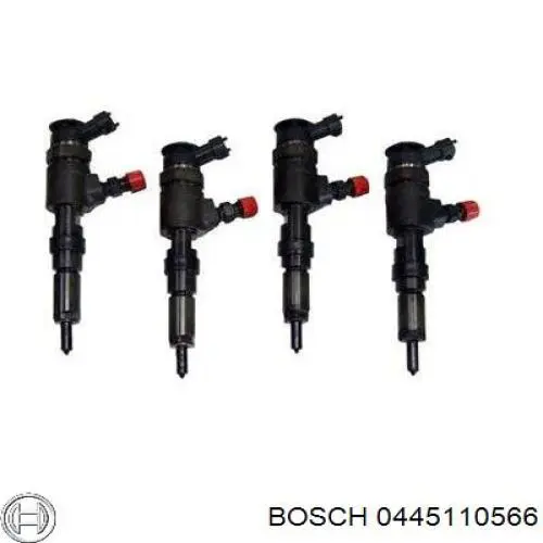 0445110566 Bosch inyector de combustible