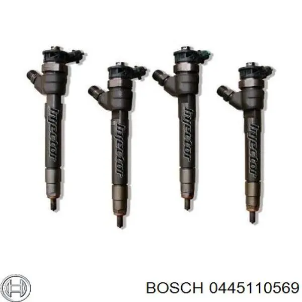 0445110569 Bosch inyector de combustible