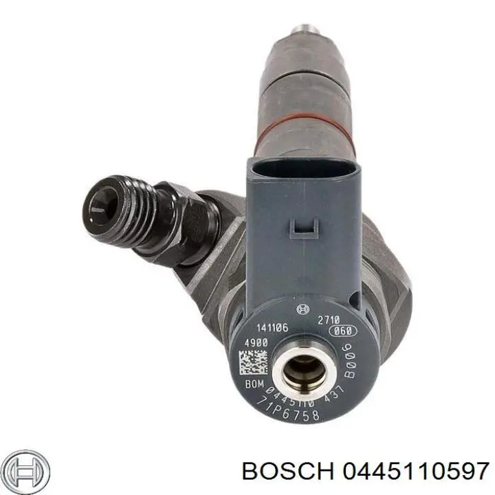 0445110597 Bosch inyector de combustible