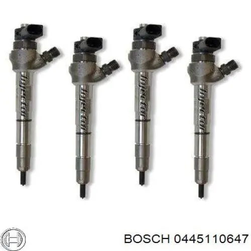 0445110647 Bosch inyector