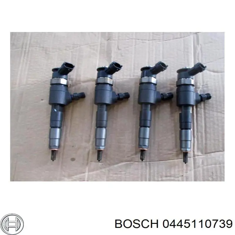 0445110739 Bosch inyector de combustible