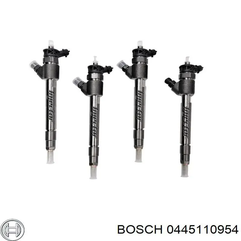 0 445 110 954 Bosch inyector de combustible