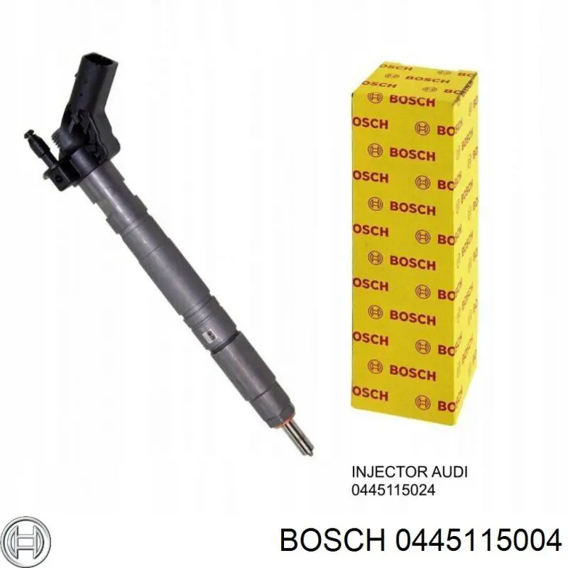 0445115004 Bosch inyector de combustible