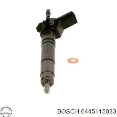 0445115033 Bosch inyector de combustible