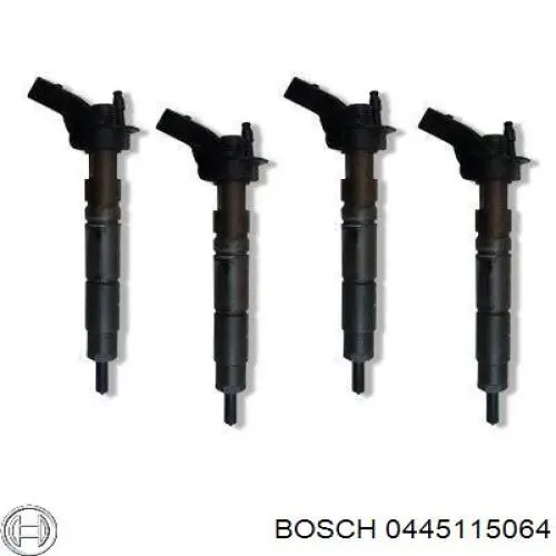 0445115064 Bosch Inyector de combustible