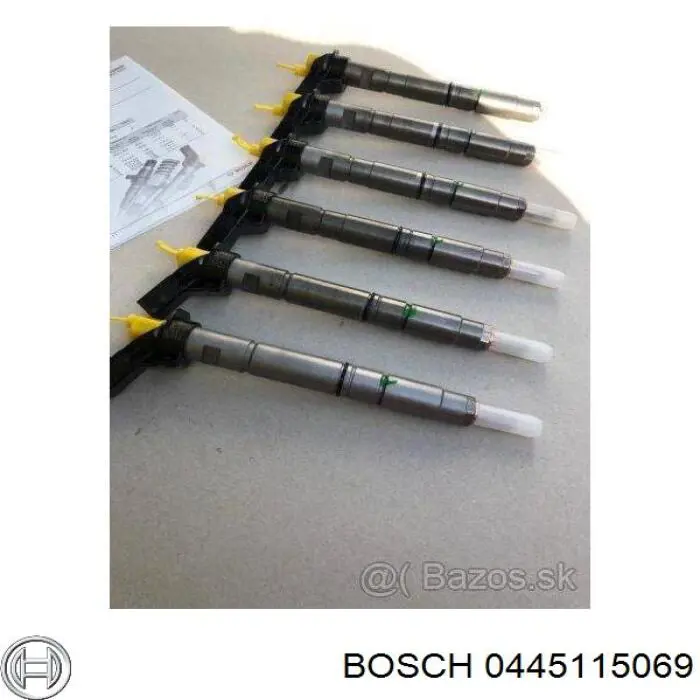 0445115069 Bosch inyector de combustible