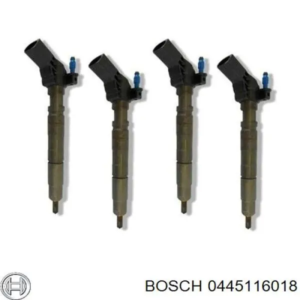 0445116018 Bosch inyector de combustible