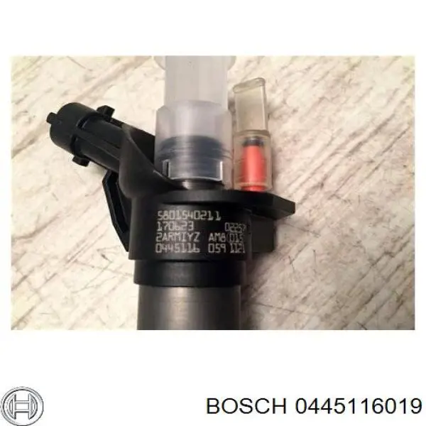0445116019 Bosch Inyector de combustible