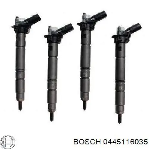 0445116035 Bosch inyector de combustible