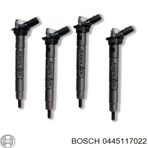 0445117022 Bosch inyector de combustible