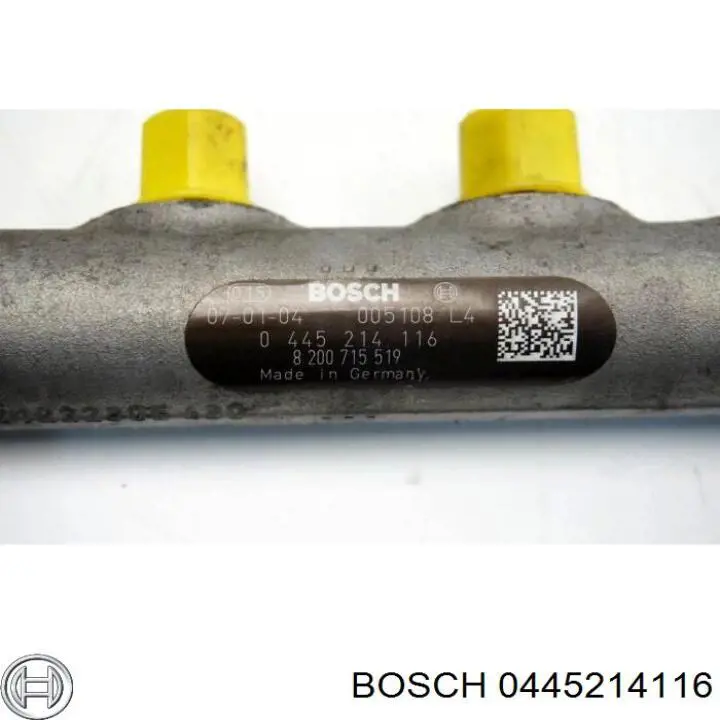 0445214116 Bosch Sensor de presión de combustible