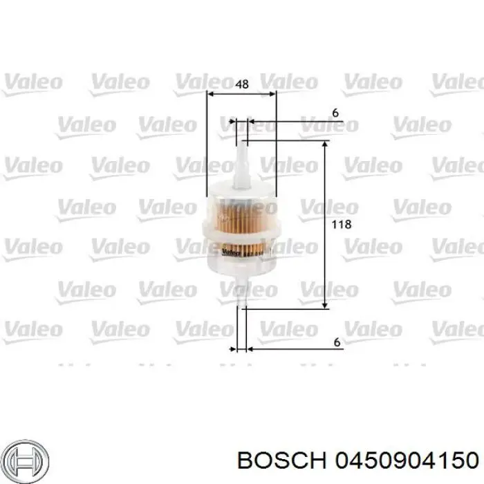 Comprar 0450904150 Bosch Filtro diesel