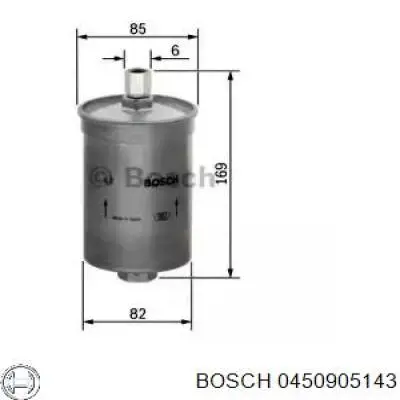 0 450 905 143 Bosch filtro combustible