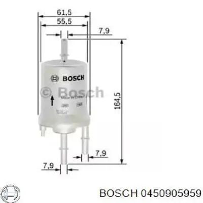 Filtro combustible Bosch 0450905959 precio, desde 31,37 USD