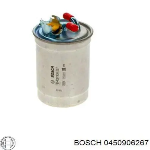 0 450 906 267 Bosch filtro combustible