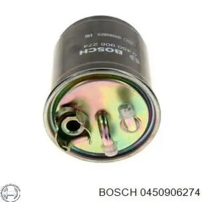 0 450 906 274 Bosch filtro combustible