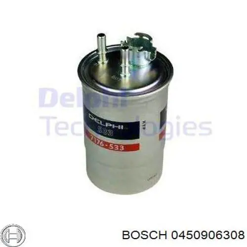 0450906308 Bosch filtro combustible