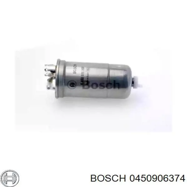 Filtro de combustible 0450906374 Bosch