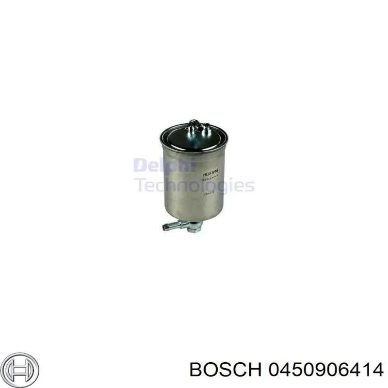 0450906414 Bosch filtro de combustible