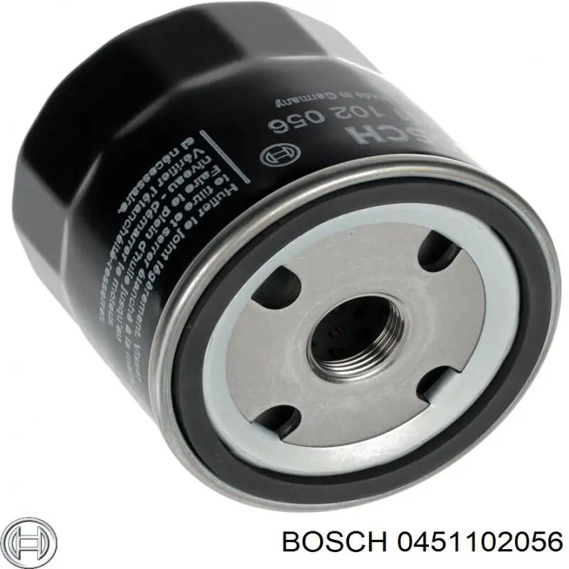 0451102056 Bosch filtro de aceite