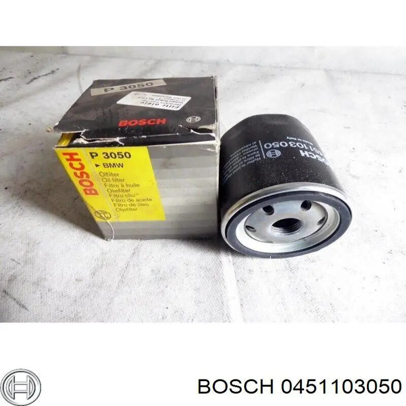 0451103050 Bosch filtro de aceite