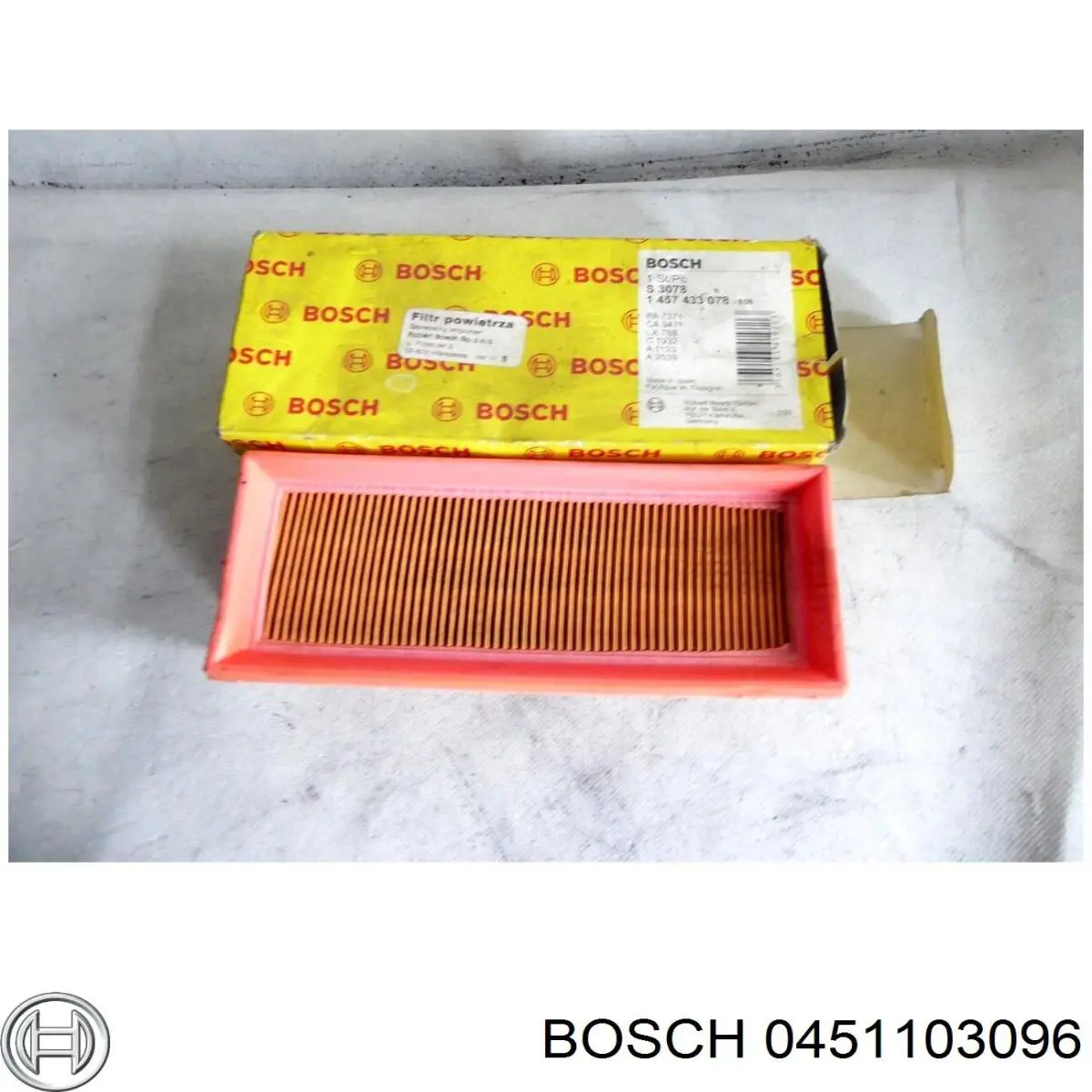 0451103096 Bosch Filtro aceite