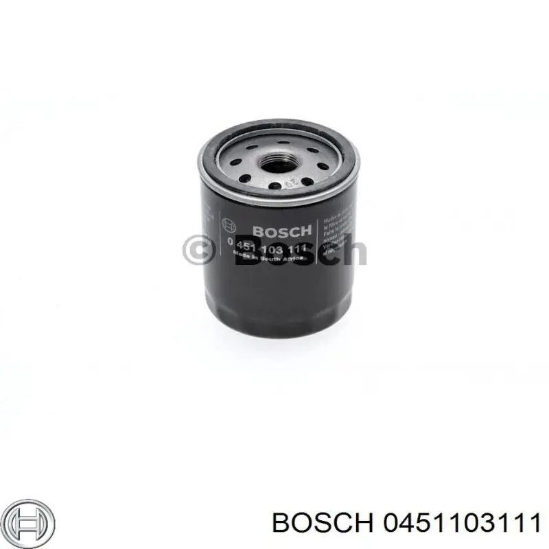 0 451 103 111 Bosch filtro de aceite