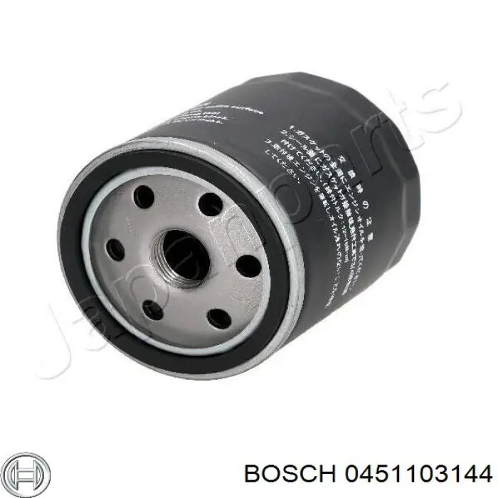0451103144 Bosch filtro de aceite