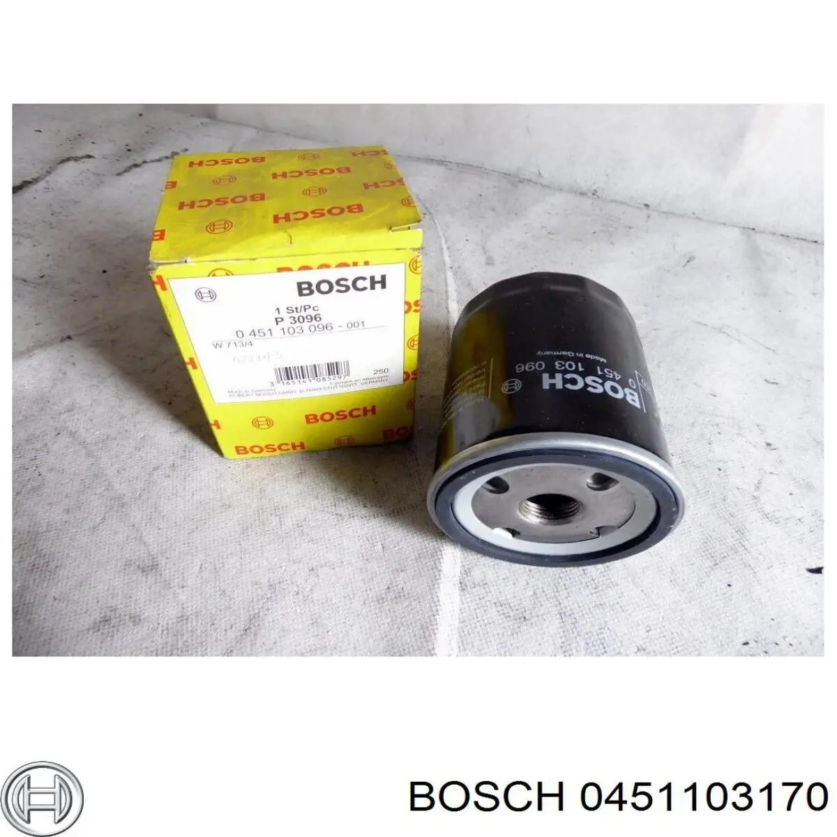 0451103170 Bosch filtro de aceite