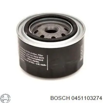 0451103274 Bosch filtro de aceite