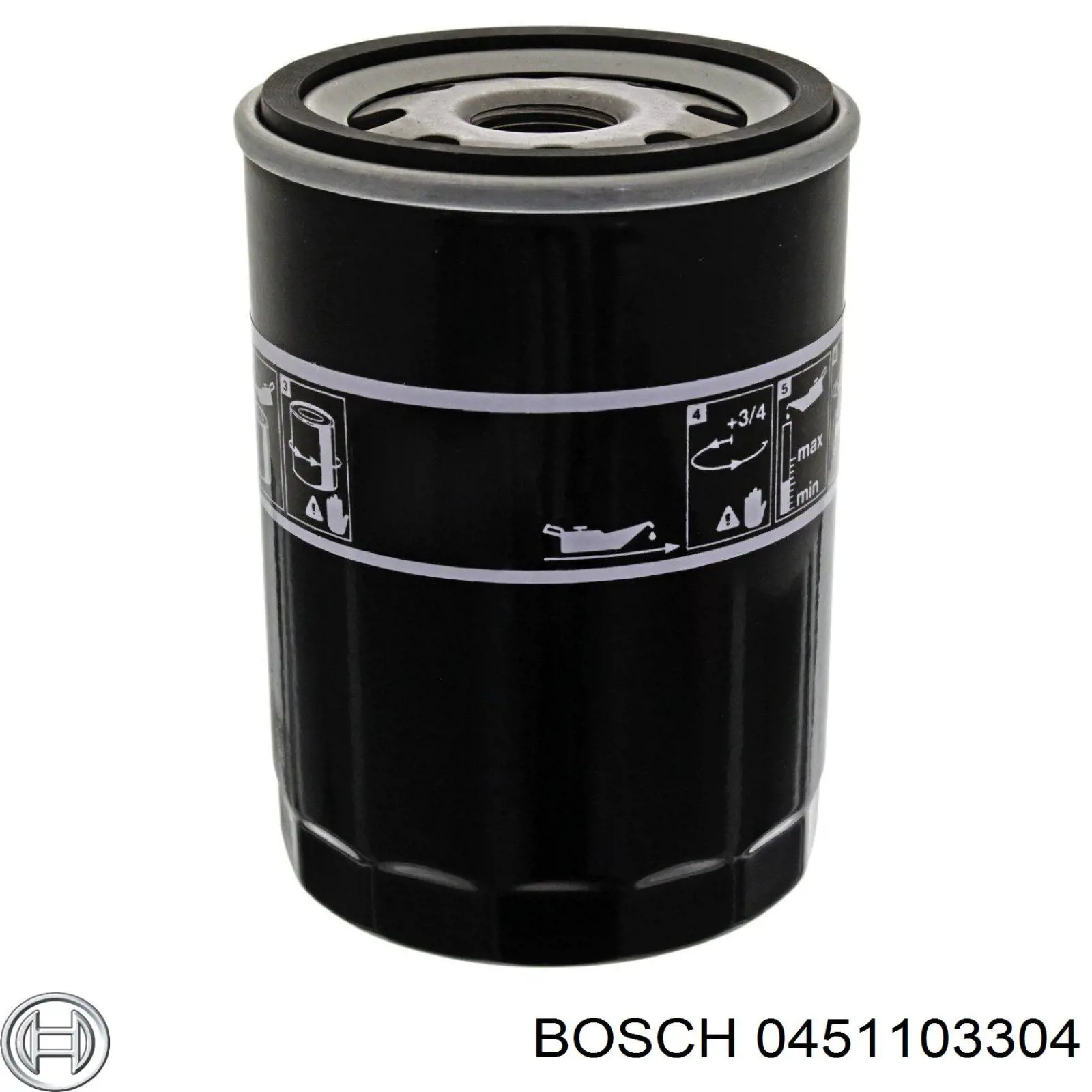 0451103304 Bosch Filtro aceite