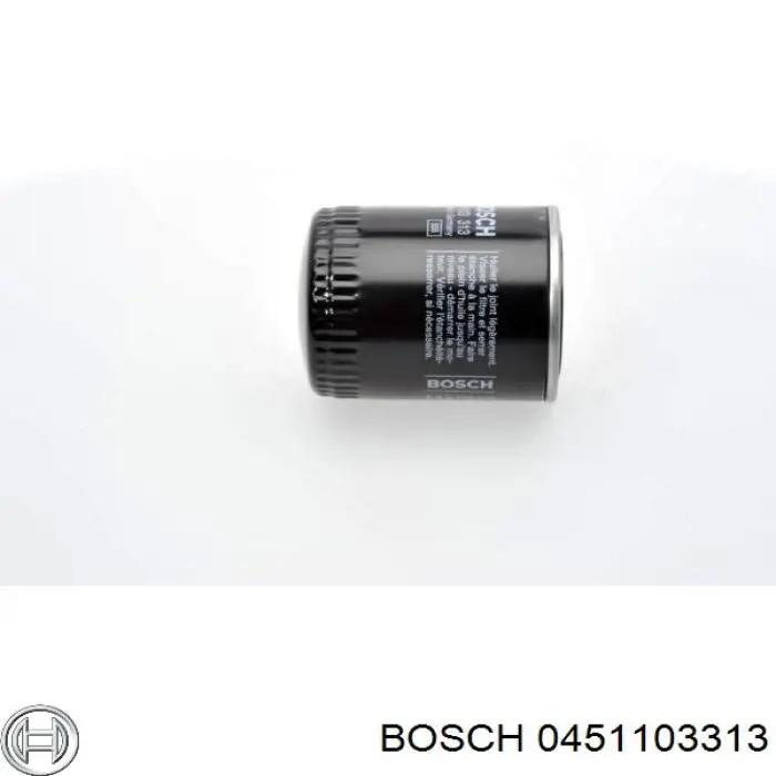 0 451 103 313 Bosch filtro de aceite