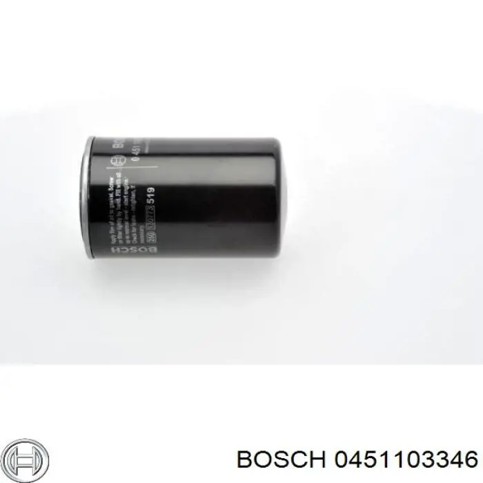 0 451 103 346 Bosch filtro de aceite