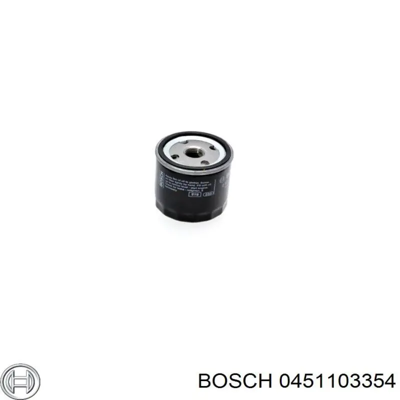 Filtro de aceite Bosch 0451103354