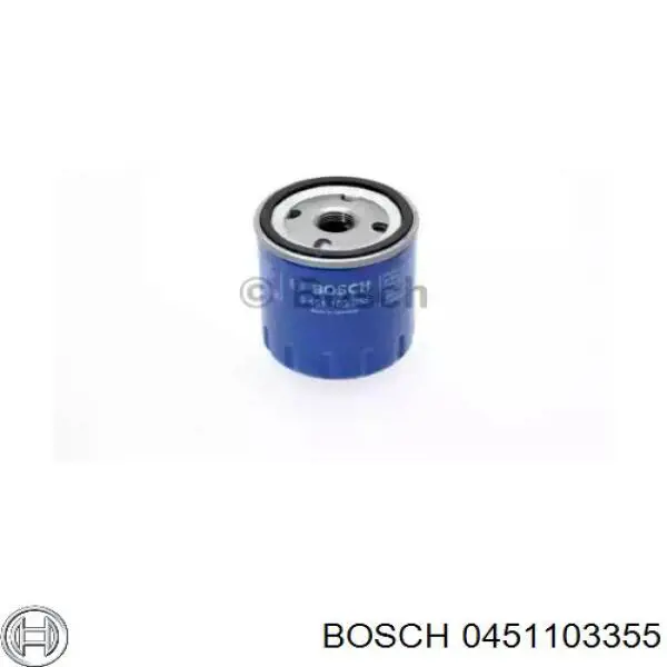 0451103355 Bosch filtro de aceite