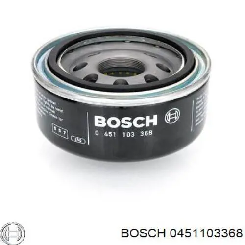 0451103368 Bosch filtro de aceite