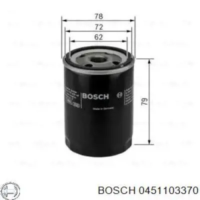 Comprar 0451103370 Bosch Filtros de aceite
