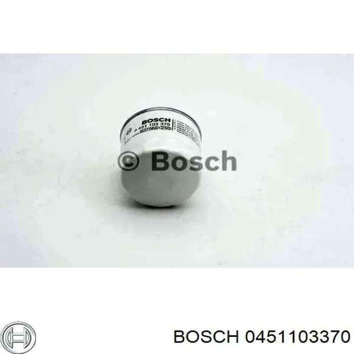 Filtro de aceite motor Bosch 0451103370
