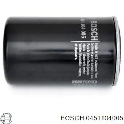 Filtro hidráulico Bosch 0451104005