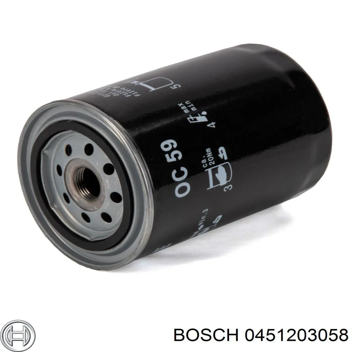 0451203058 Bosch filtro de aceite