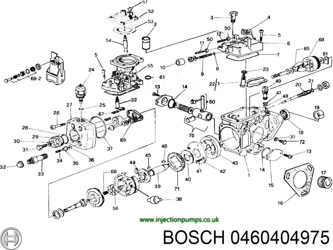 Bomba de inyección para Chrysler Voyager II GS 