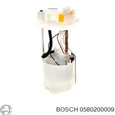 0 580 200 009 Bosch módulo alimentación de combustible