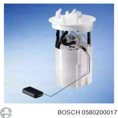 0580200017 Bosch módulo alimentación de combustible