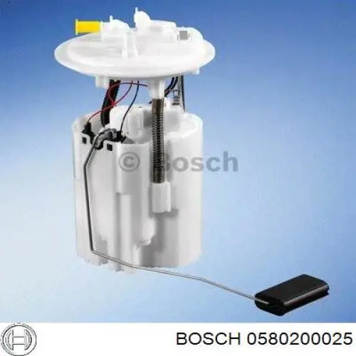 Bomba de gasolina 0580200025 Bosch
