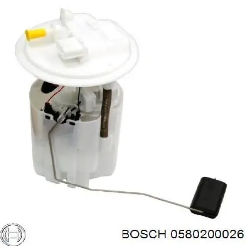 0580200026 Bosch módulo alimentación de combustible