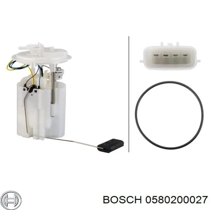 Bomba de gasolina 0580200027 Bosch