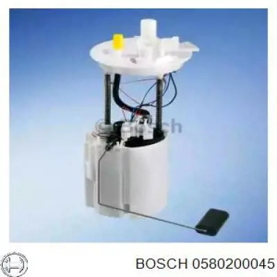 0580200045 Bosch módulo alimentación de combustible